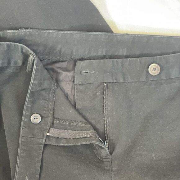 Express Black Trousers Pants Slacks Size 12 Long - Picture 6 of 6